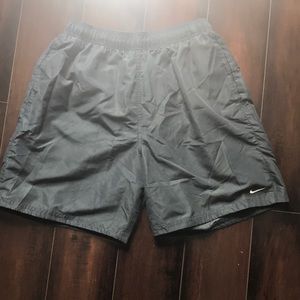 Grey Nike bathing suit